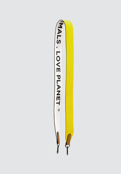 Rebel Strap | White & Yellow