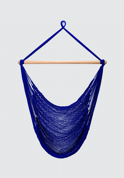 Cobalt Blue Cotton Hammock Swing