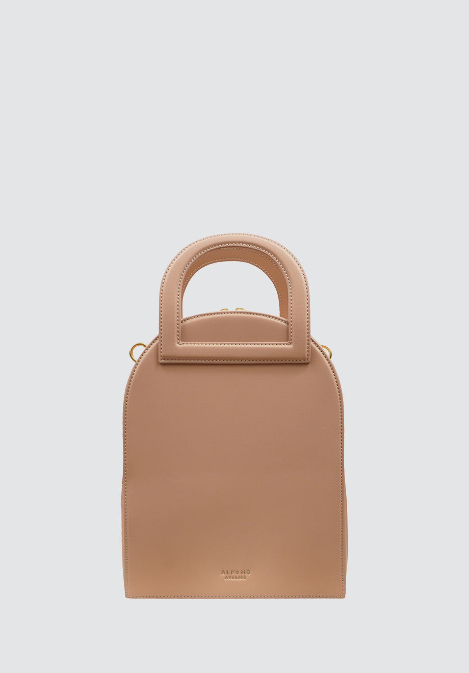 Earth Arch Satchel | Nude