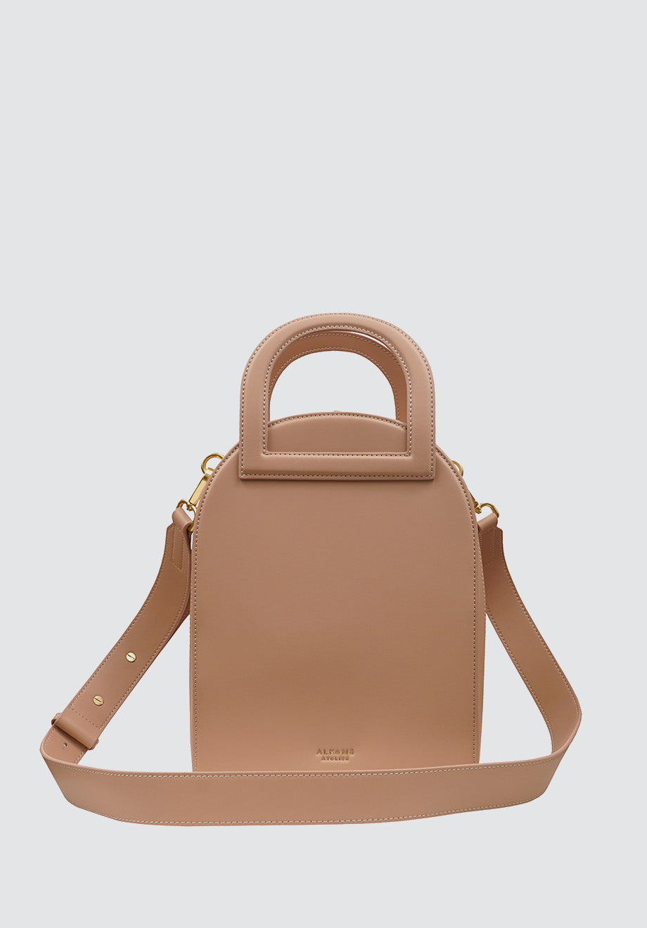 Earth Arch Satchel | Nude