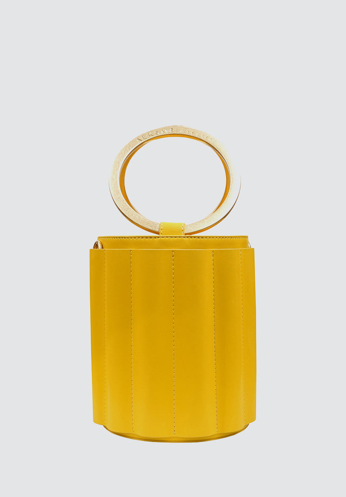 Water Metal Handle Bucket Small | Yellow