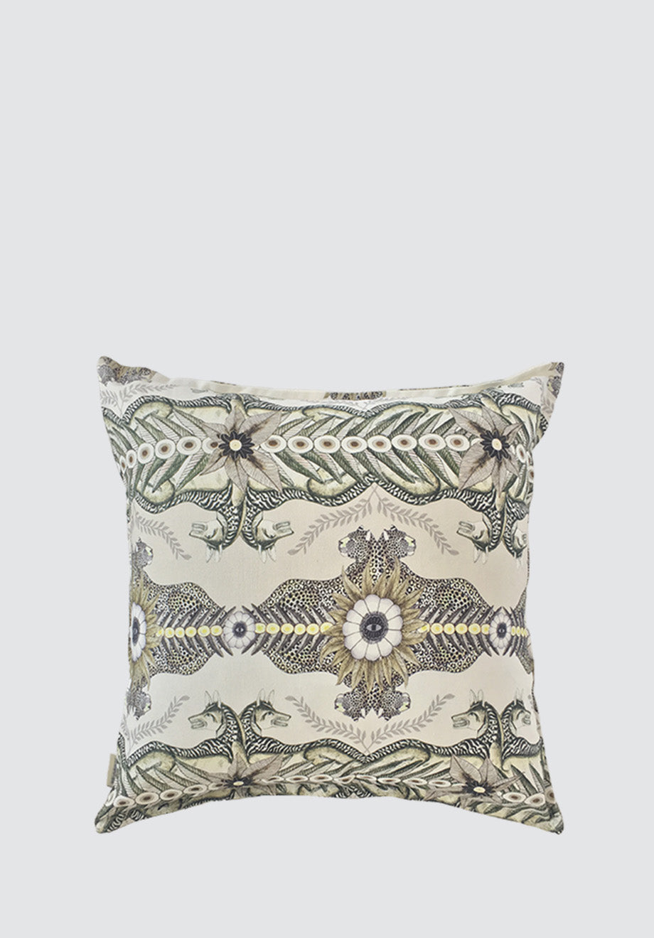 Bush Bandits | Stone Linen Cushion Cover