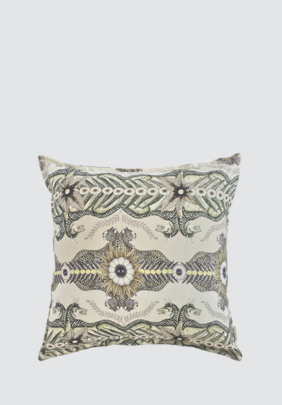 Bush Bandits | Stone Linen Cushion Cover