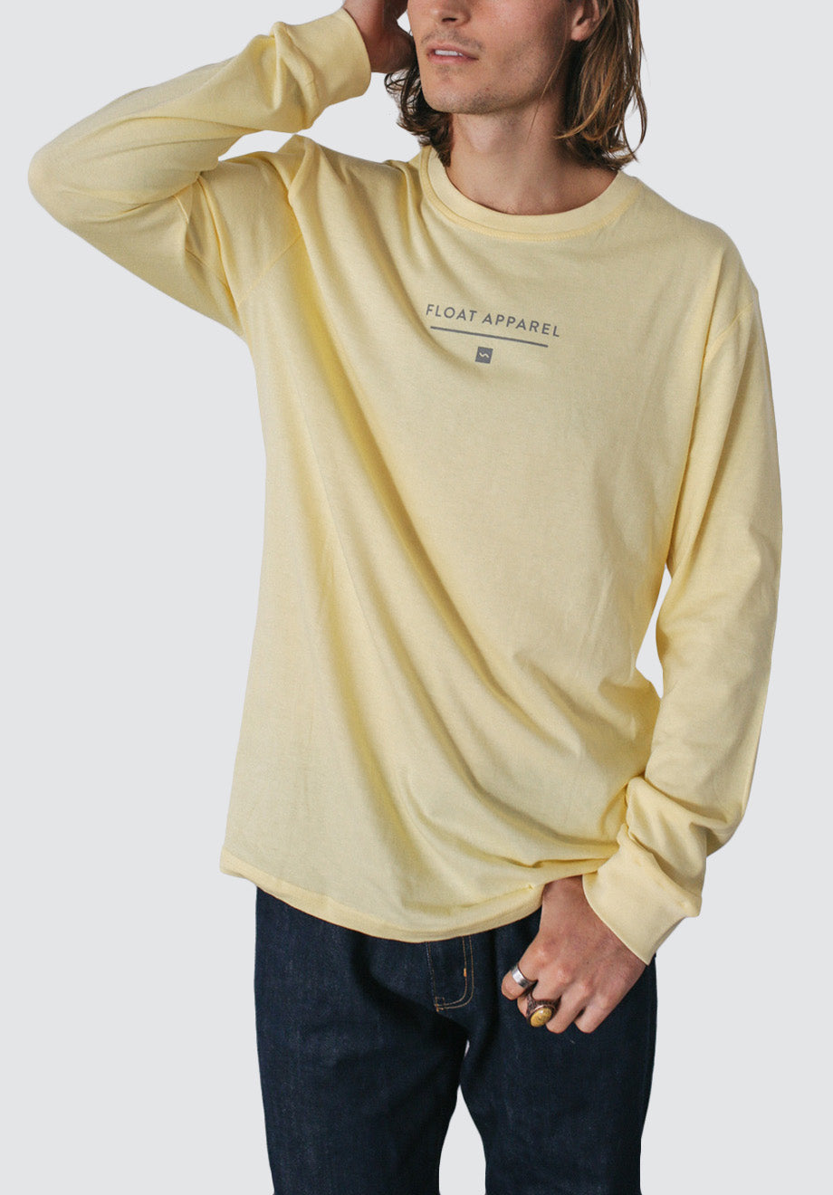 Underline Long Sleeve | Yellow