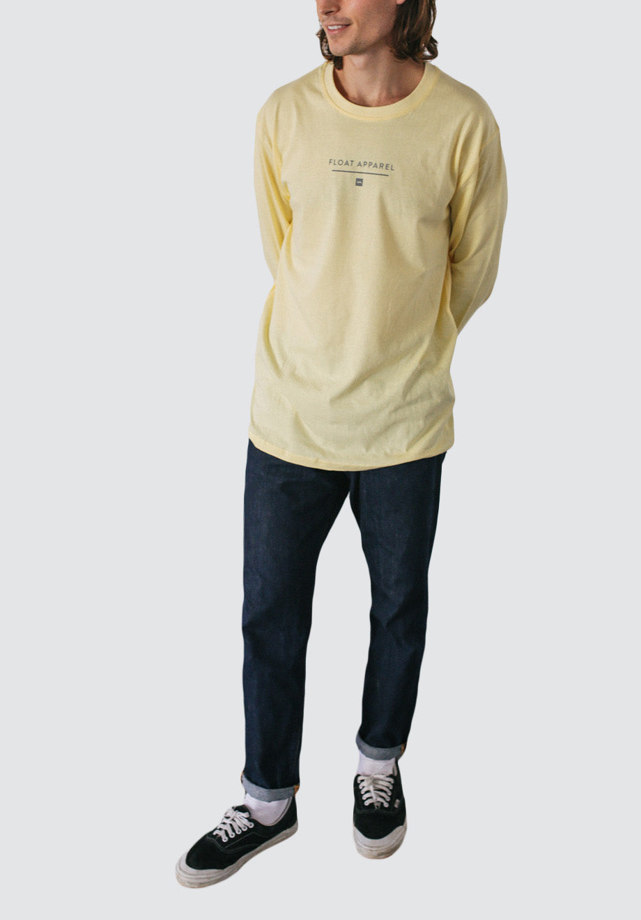 Underline Long Sleeve | Yellow