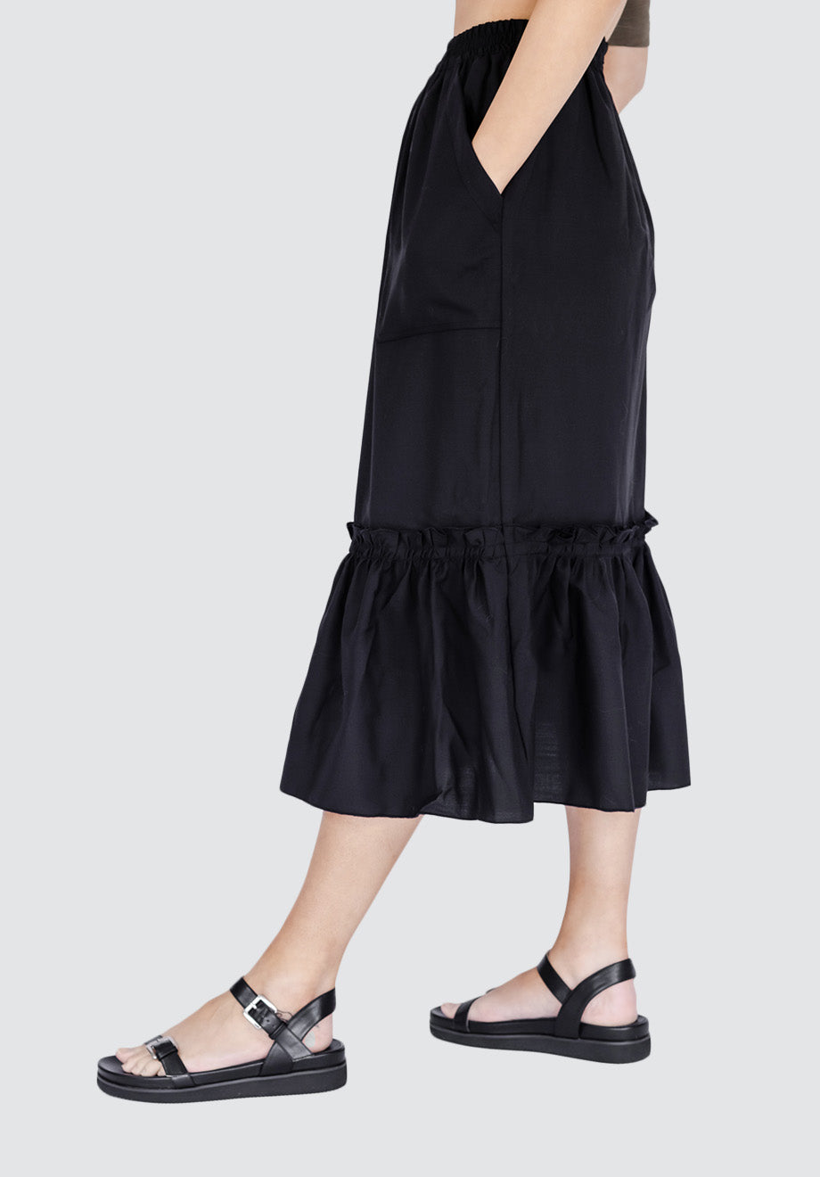 Frill Skirt | Black