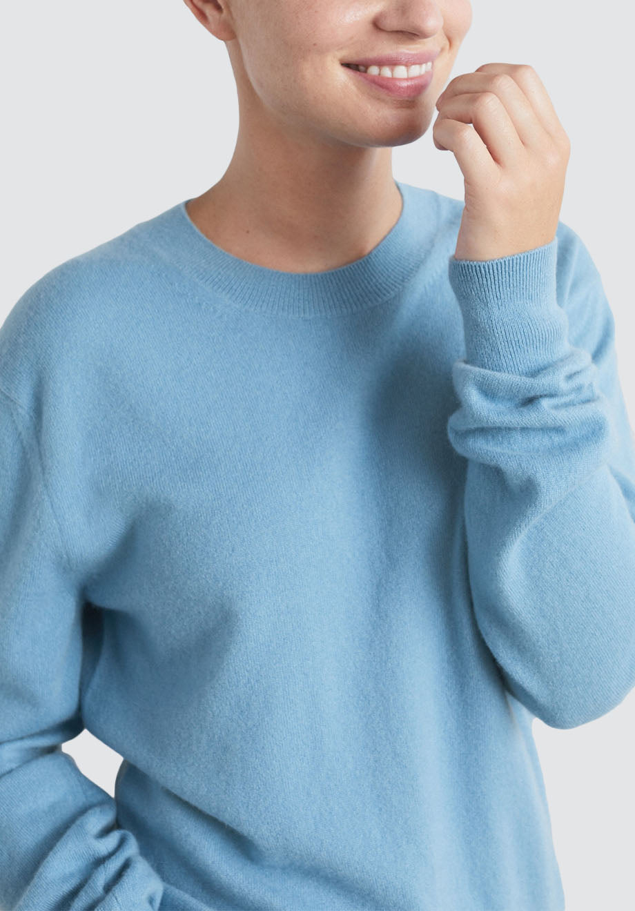 Cashmere Crew Neck Sweater | Allure