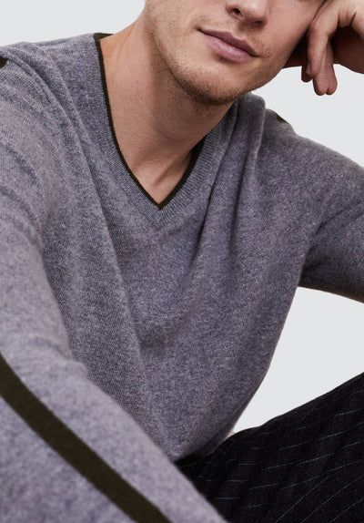 Men's V Neck Sweater | Derby