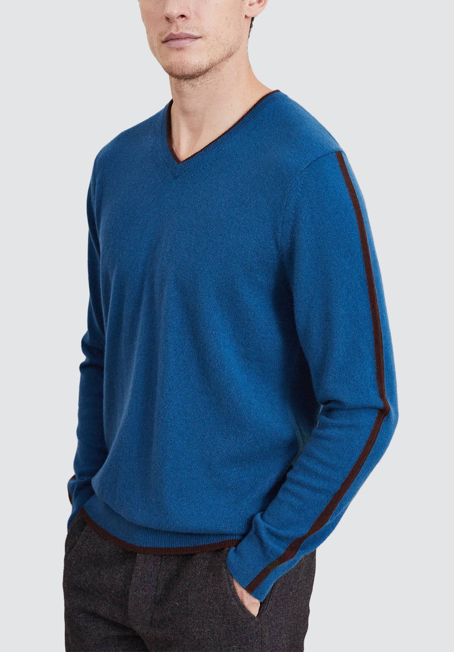 Men's V Neck Sweater | Peacock