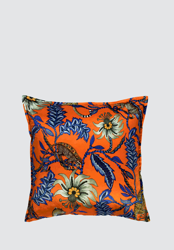 Monkey Bean | Flame Velvet Cushion Cover