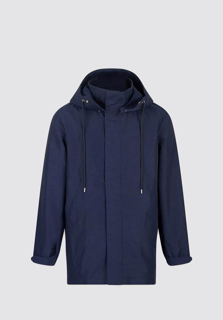 100% Recycled Parka | Blue