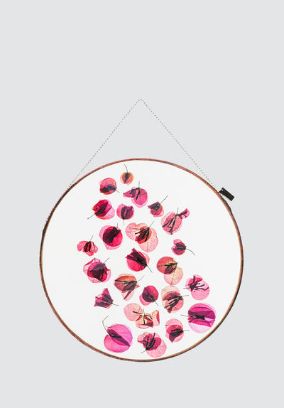 Bougainvillea Botanical Art | Round XL