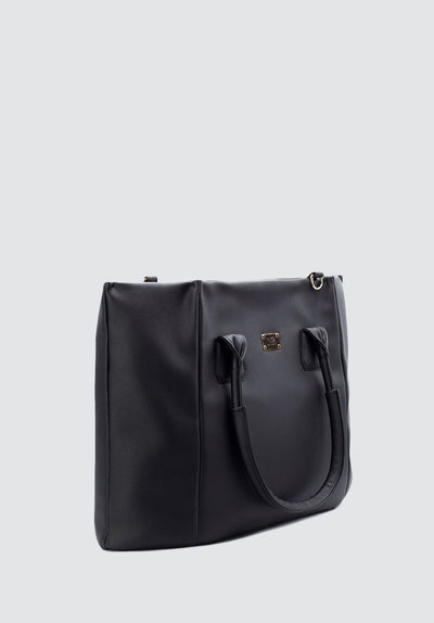 Angel Vegan Shopper | Black