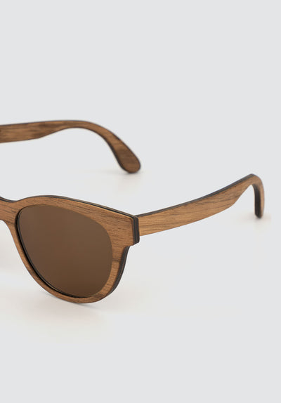 Bardot Sunglasses | Walnut