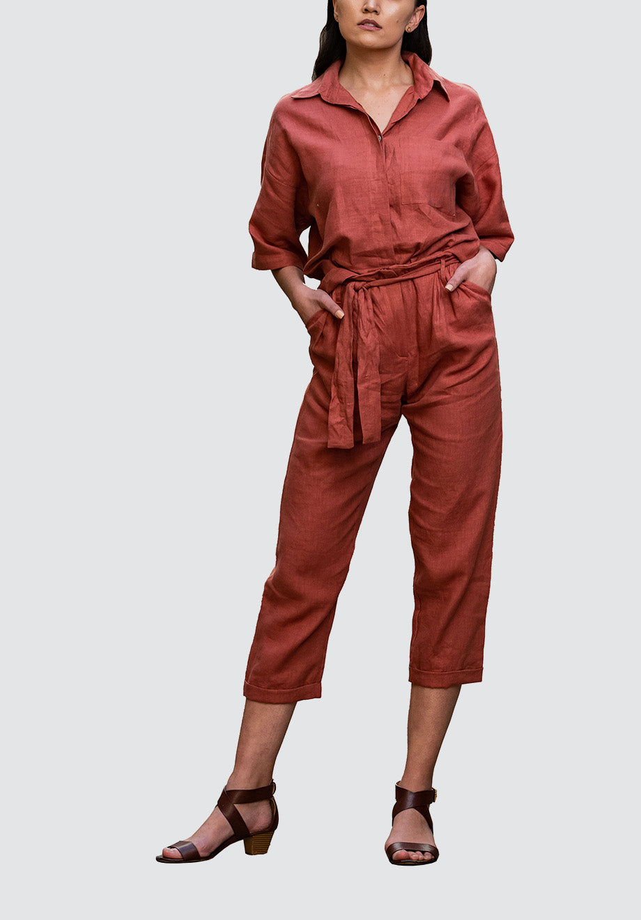 Chanel Linen Trousers