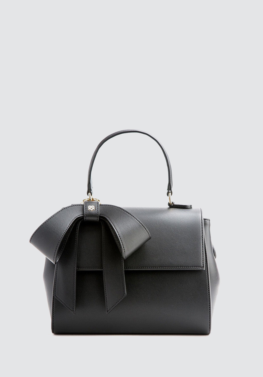 Cottontail | Black Vegan Leather Bag