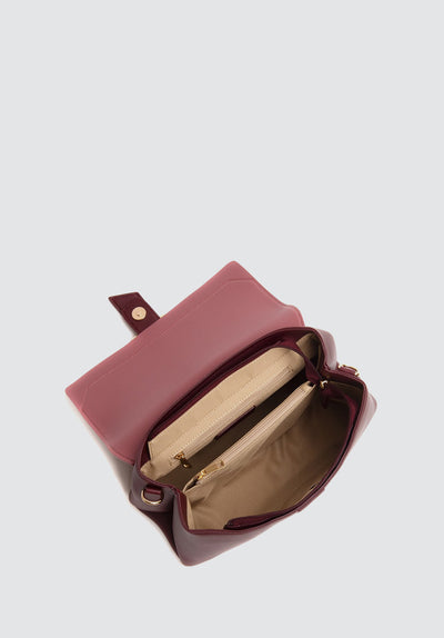 Emily | Burgundy Crossbody/Clutch Bag