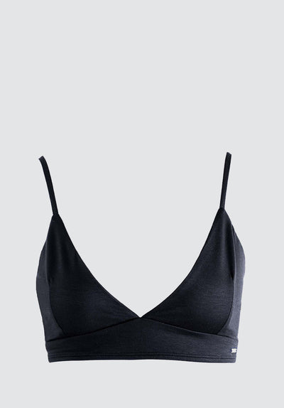 Paris ORY - Skin-Caring Essential Bra Top | Black Sand