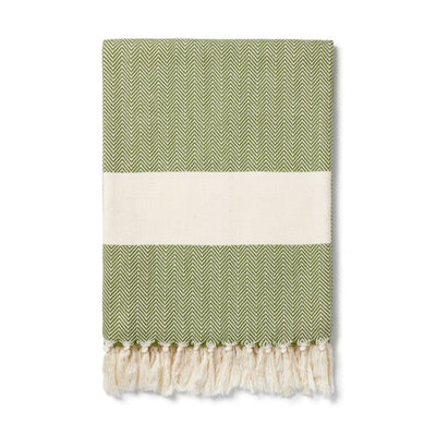 Ferah Herringbone - Organic Cotton Blankets