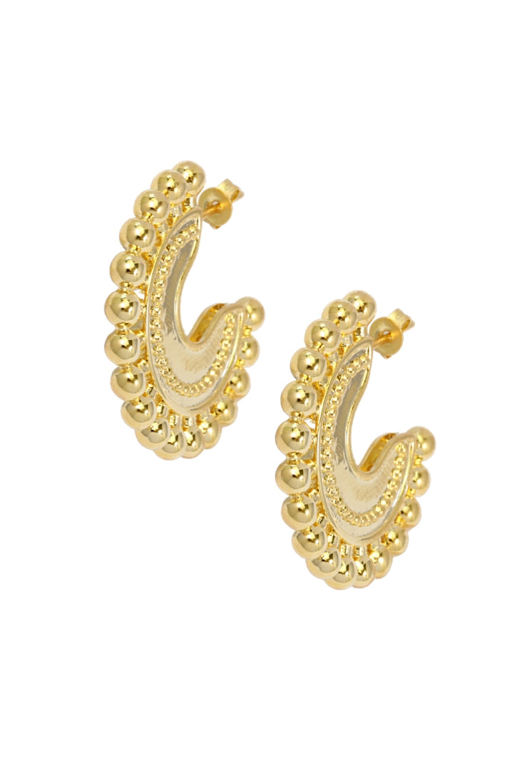 Gypsy Earrings In Gold