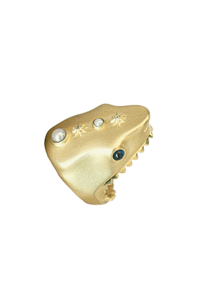 Shark Ring In Gold