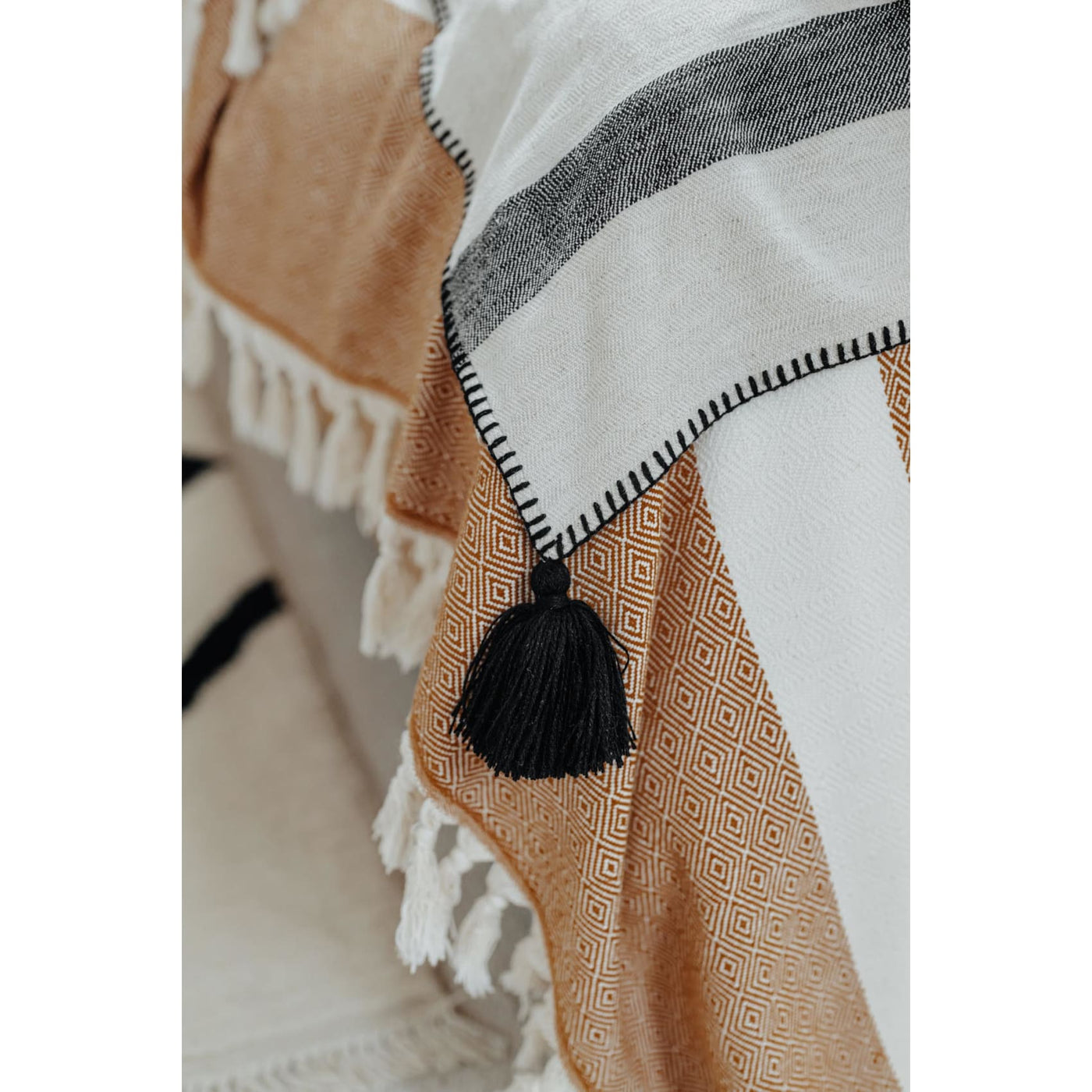 Narin - Linen, Tencel & Cotton Blanket