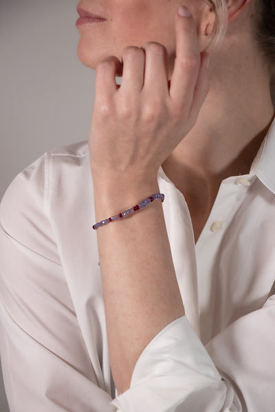 Purple Red River Bracelet