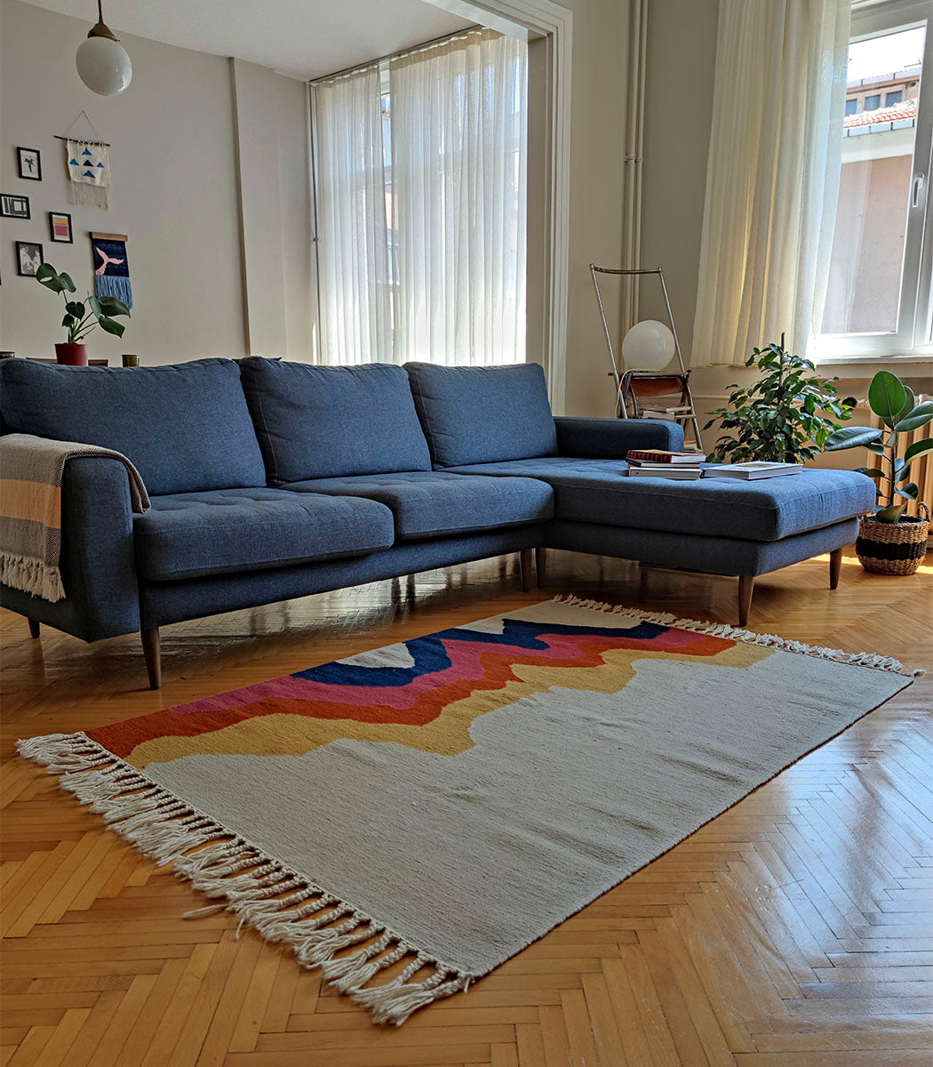 Terra Potta Kilim Rug | Medium